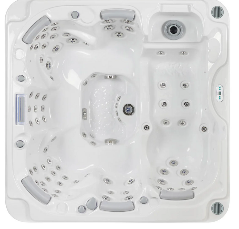 6-Person 82-Jet Hot Tub with LED Lighting & Premium Sound System
